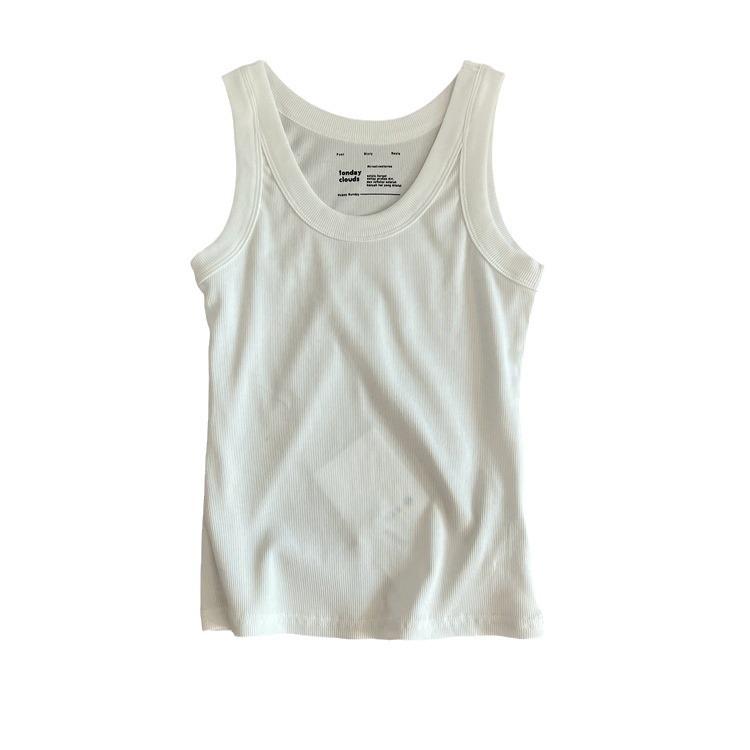 Picture of Retention Recommended Good 808 Threaded Printed Vest Sleeveless Women's All-match Casual Sports Slim-fit High-elastic Slimming