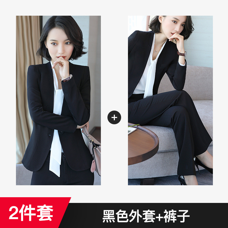 Picture of Business Wear Women's Cross-border Autumn and Winter New Fashion Formwork Suit Business Casual Suit Work Clothes