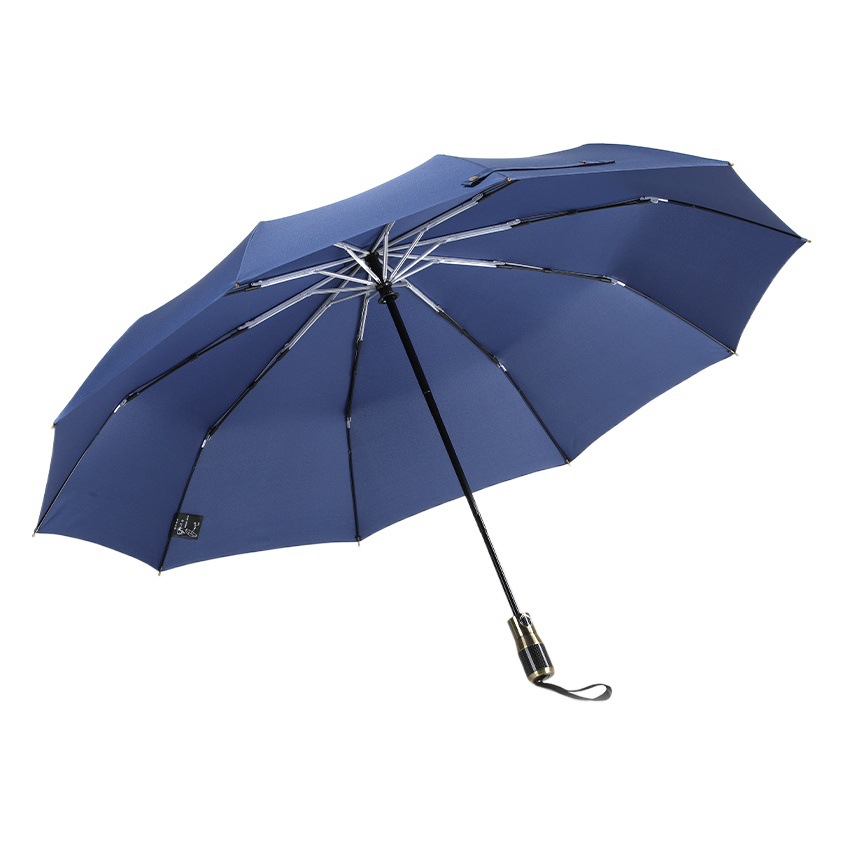 Picture of Osdorna New Full-automatic 10-bone Double-size Windproof Fiber Handle Men's Business Umbrella Gift Umbrella