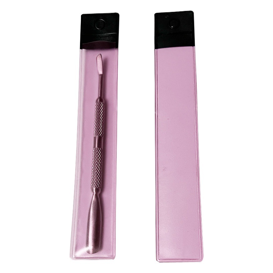 Pvc Frosted Steel Push Packaging Bag in Stock with Logo Can Be Added, Makeup Brush Dustproof Plastic Bag, Sealed Ziplock Bag
