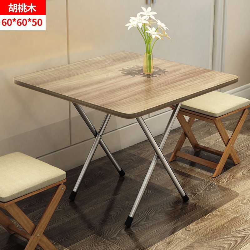 Picture of Wholesale Folding Table Dining Table Home Small Dining Table Portable Outdoor Folding Stalling Table Square Dormitory Simple