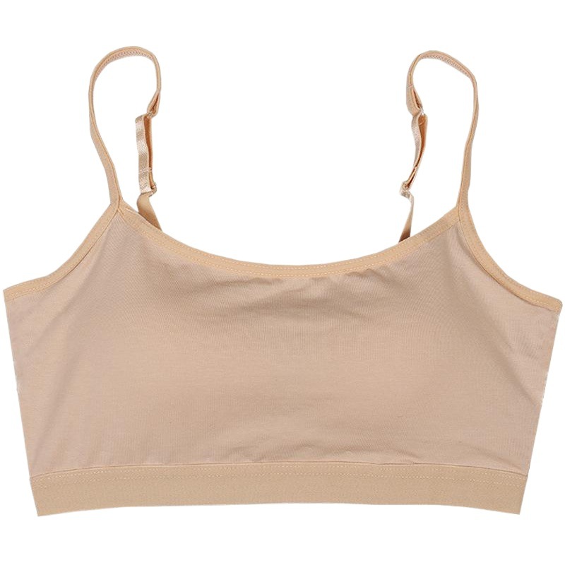 Manufacturer Wholesale Modal Camisole with Breast Pads Women's Wire-Free Bra All-In-One Sports Sleeping Base Underwear