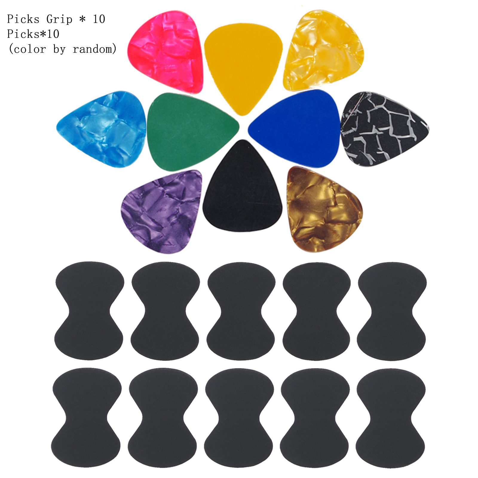 Guitar Picks Anti-slip Guitar Picks Organizer Picks Celluloid Guitar Picks Guitar Shrapnel