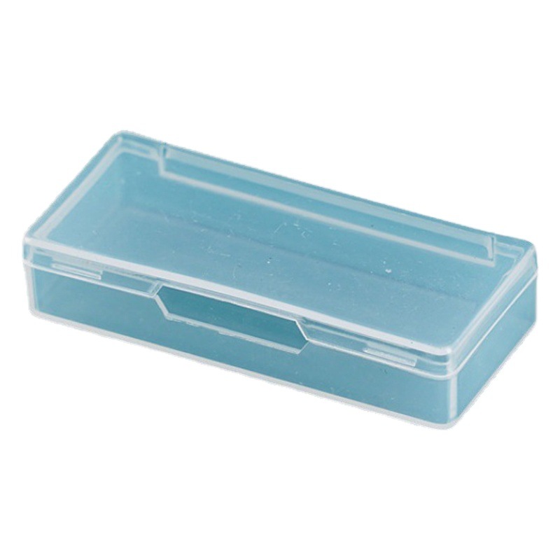 Transparent Long Plastic Box Jewelry Storage Box Computer Small Accessories Packaging Box Mini Small Box Easy to Carry