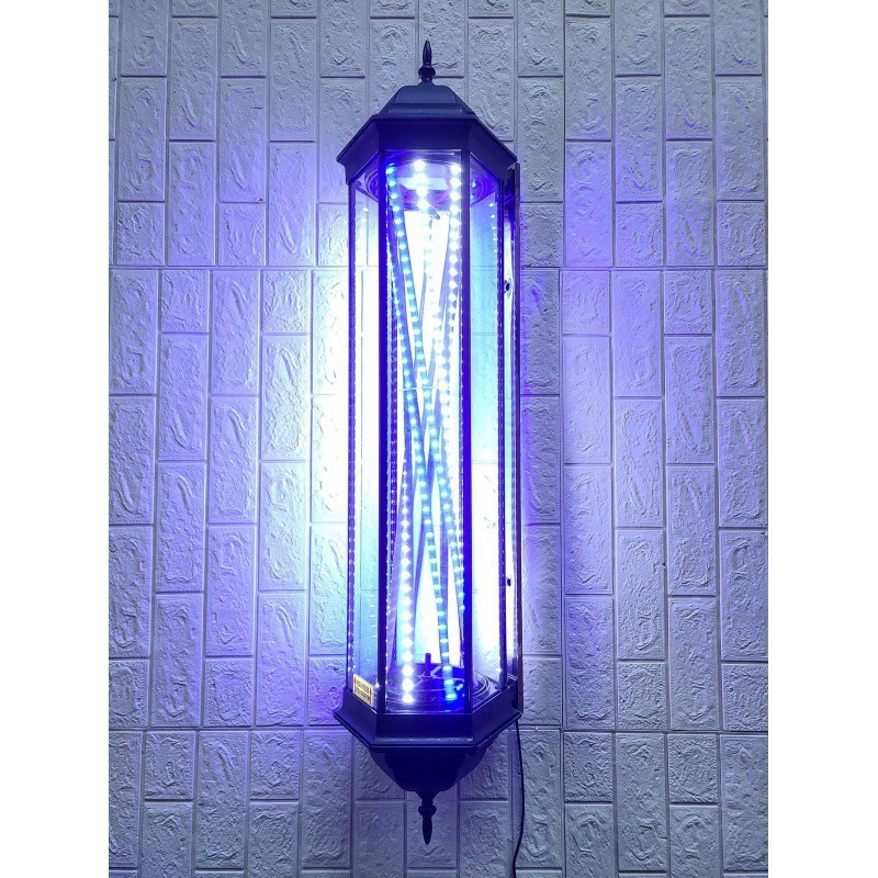 Picture of Barber shop small turn light perm foreign trade turn light barber shop brighten simple mold palace lamp light box factory maintenance