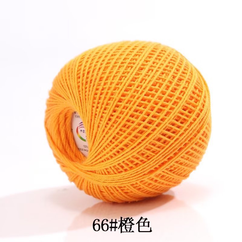 Picture of Red bean No. 3 lace cotton thread manufacturers wholesale and retail spring and summer hand-woven wool lace cotton diy