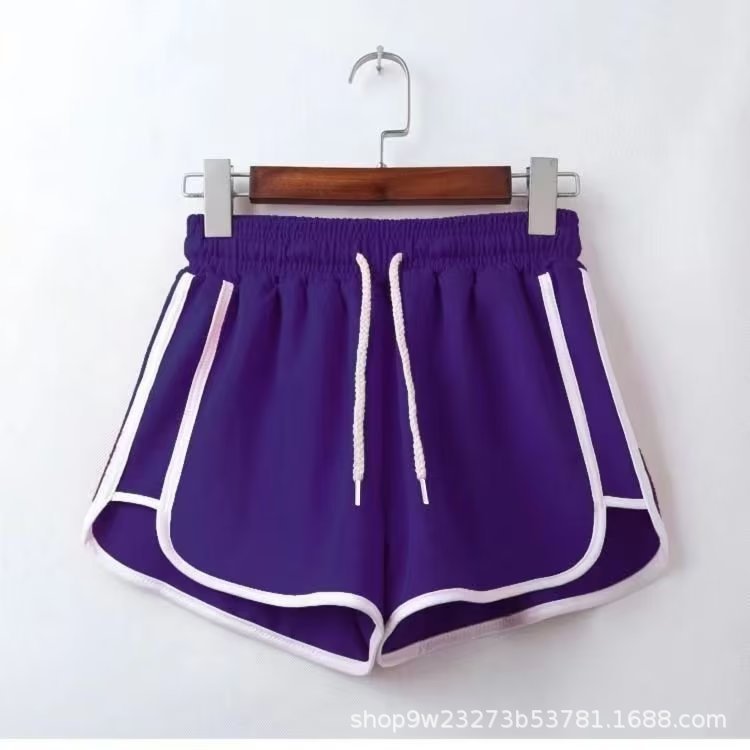 Picture of New Sports Pants Women's Korean-style Student Loose Outer Wear Casual All-match Pants High Waist Slimming Wide Leg Shorts Summer