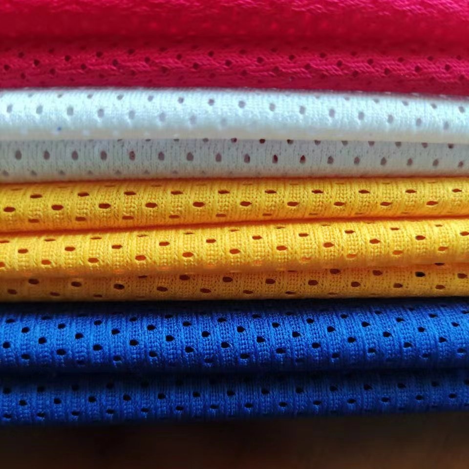 Warp knitting 5 Empty 1 bird mesh fabric Shichang textile all kinds of mesh fabric wholesale