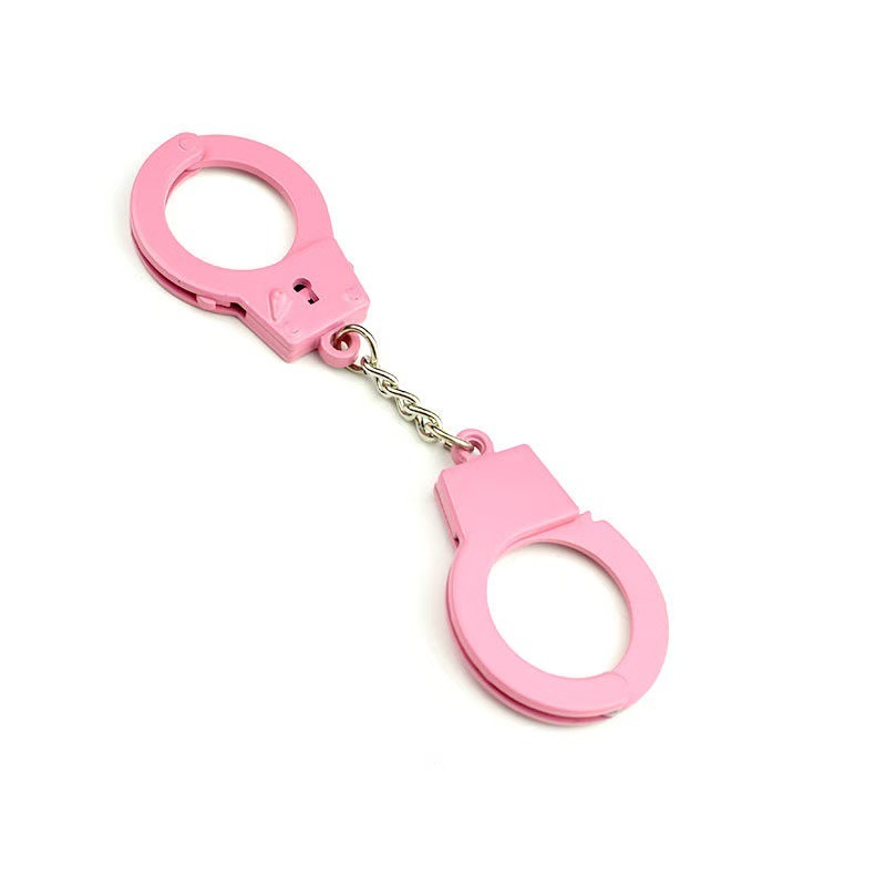 Creative key chain metal simulation handcuffs key chain entertainment leisure key chain