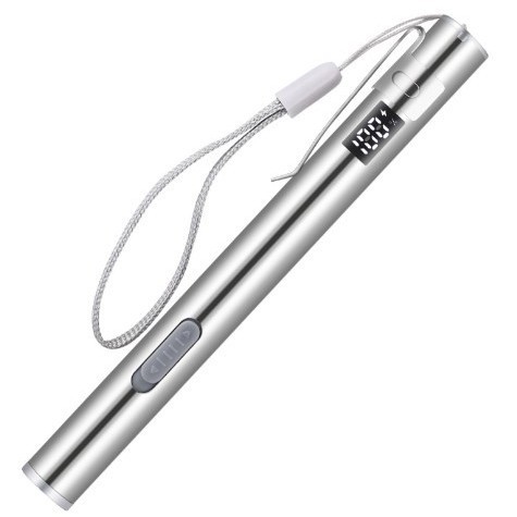 Rechargeable amount display pupil pen doctor nurse with mini flashlight oral lamp daily lighting flashlight in stock