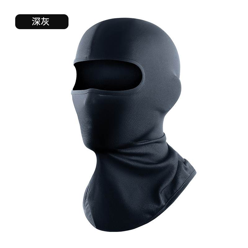 Picture of Amazon Riding Mask Milk Silk Anti-dust Sun Mask CS Mask Playground Kart Helmet Headgear