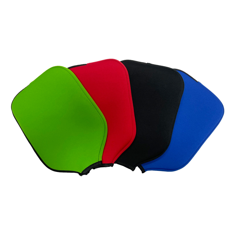 Cross-Border Spot Diving Material Pickleball Racket Cover Waterproof Beach Racket Bag Anti-Fall Zipper Racket Protective Cover Manufacturer