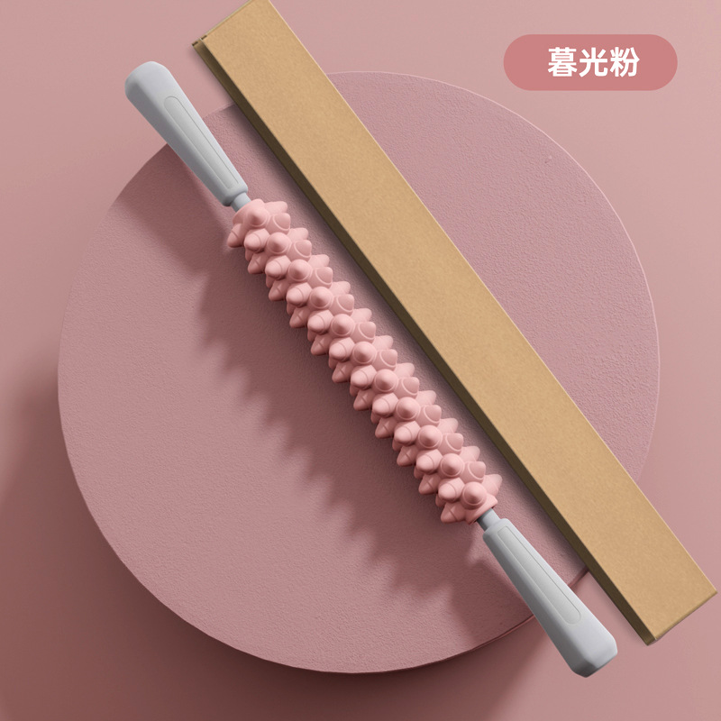Picture of Yoga Massage Stick Mace Massage Roller Non-thin Calf Muscle Relaxation Artifact Roller Rolling Thigh Langya Stick