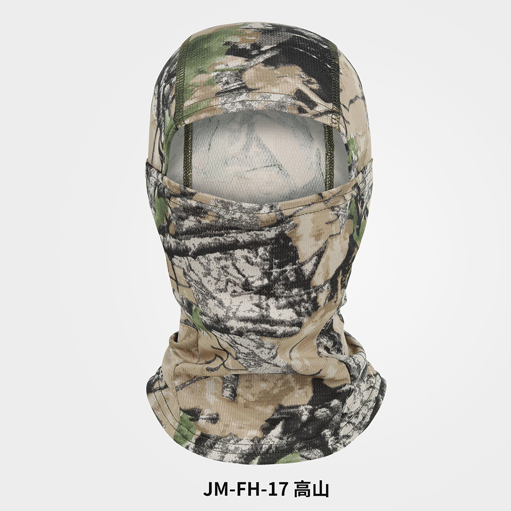 Picture of Outdoor Sports Dust-proof Sunscreen Riding Headgear Motorcycle Helmet Mask Summer Camouflage Balaclava Hat
