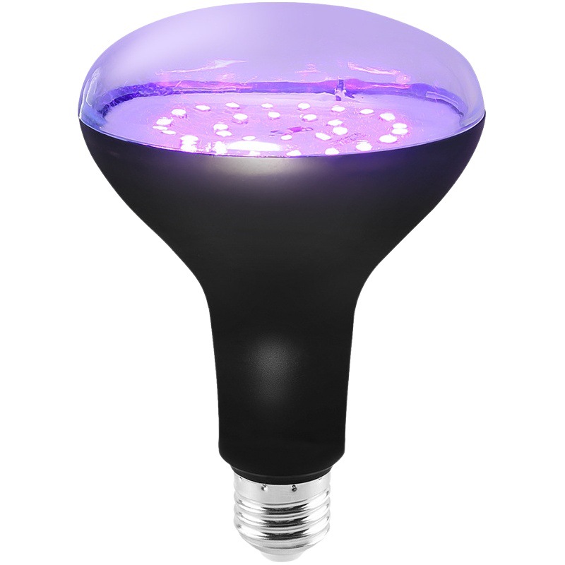 Cross-Border New Product Uv Purple Light Bulb Fluorescent Bulb 15W 85-265V Haunted House Party Halloween Atmosphere Light String