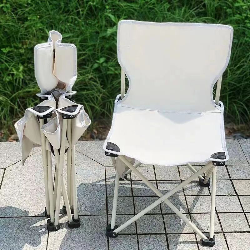 Outdoor folding chair portable camping camping pony fishing stool art student backrest bench sketch chair