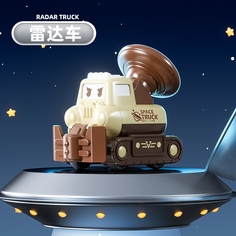 Picture of Children's engineering vehicle drop-resistant pull-back mining dirt cart inertia Press projection car boy toy car wholesale