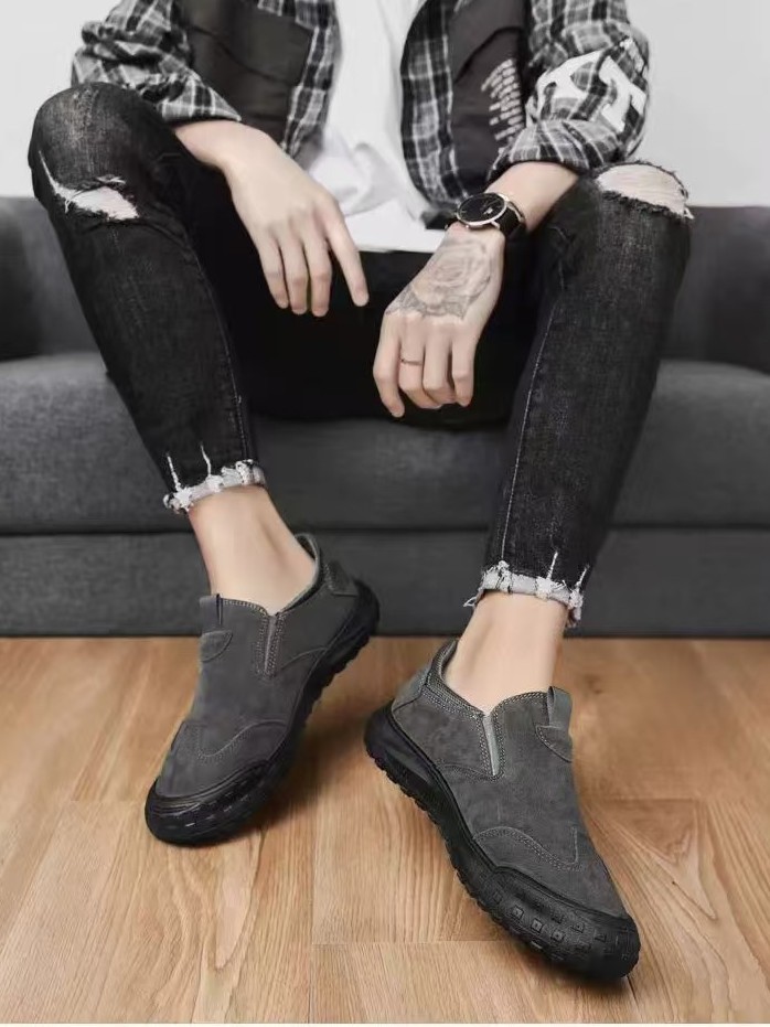 Cross-Border Large Size Labor Protection Large Size Casual Shoes for Men Summer New Comfortable Large Size Casual Shoes for Men