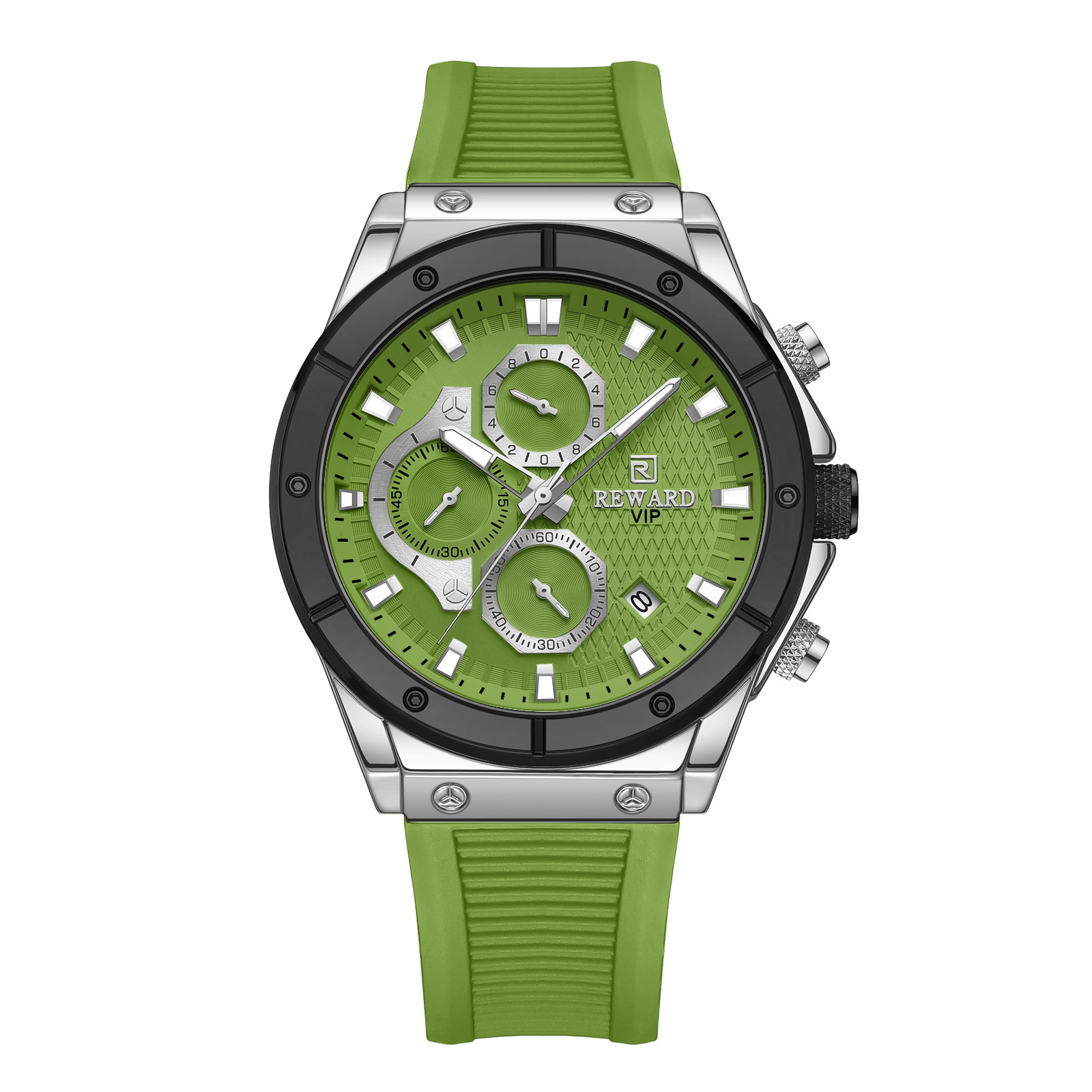 Picture of Reward skin-friendly silicone tape multi-functional men's sports watch cross-border supply multi-functional fashion men's watch pin