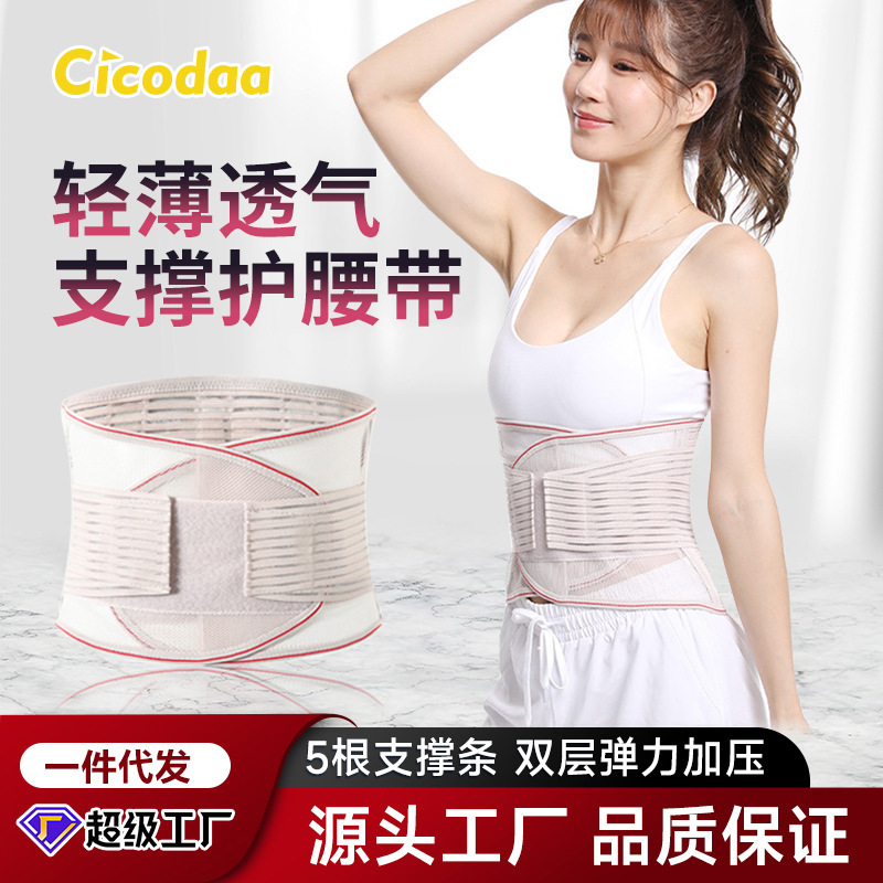 Waist Support Belt, Lumbar Disc Herniation Support, Waist Support Artifact, Breathable Abdominal Belt, Waist Support, Moving Belt, Health Belt in Stock