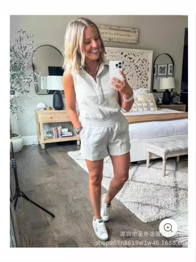 Cross-border European and American 2024 Summer New Comfortable plus size Women's Clothing Casual Fashion Sports Style suit