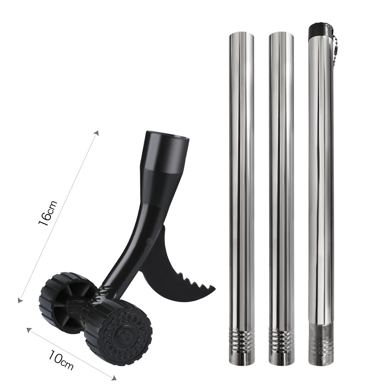 Picture of Cross-Border Roller Weeder for Home Gardening, Manual Soil Loosening and Weeding Tool Without Bending, Weed Removal Tool Set for Agricultural Use