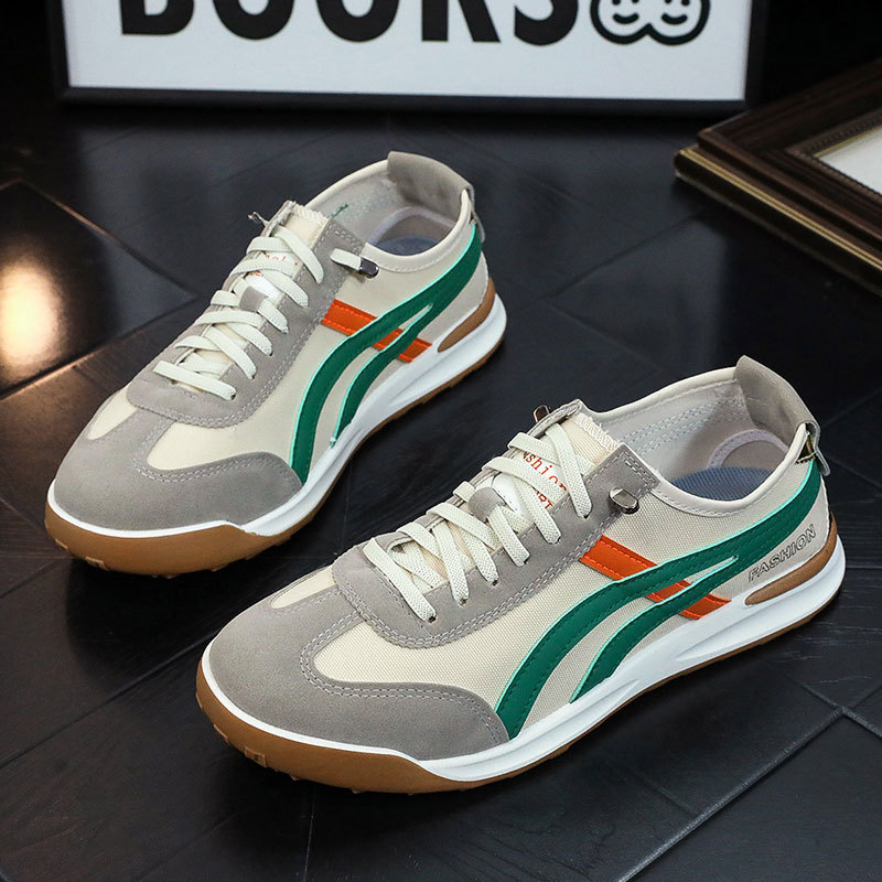 Summer New Non-Slip Wear-Resistant Moral Training Shoes, Lightweight Running Shoes, Breathable Slip-On Slip-Ons, Light Casual Shoes