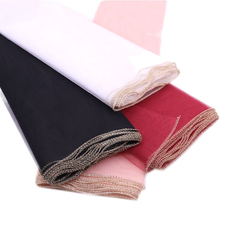 Special offer bright stars yarn Phnom Penh lotus leaf yarn bouquet packaging supplies mesh flower packaging mesh material
