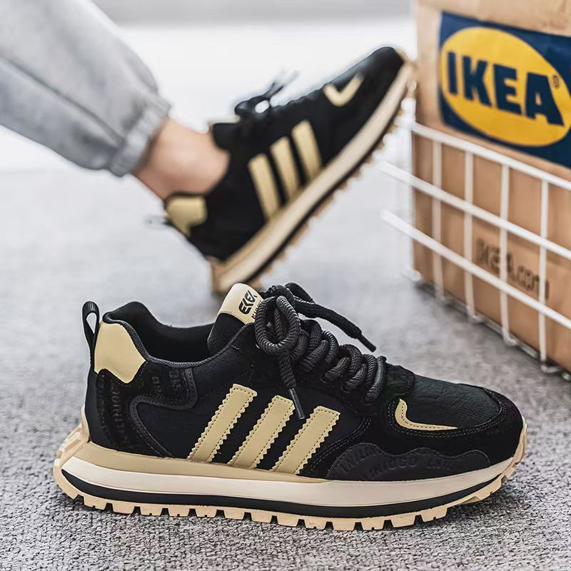 Men's Shoes Spring New Fashion Forrest Gump Sports Casual Shoes Men's Thick Sole Non-slip All-match Explosions Soft Sole Torre Shoes