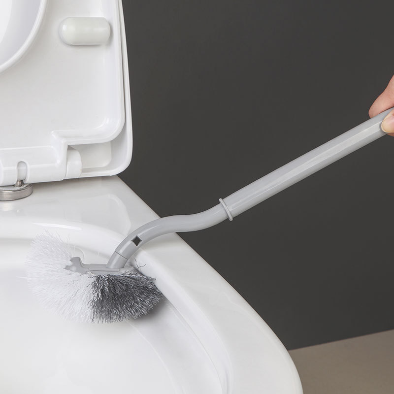 Picture of Toilet brush wholesale toilet toilet cleaning brush household S-type plastic wall-mounted creative toilet washing artifact