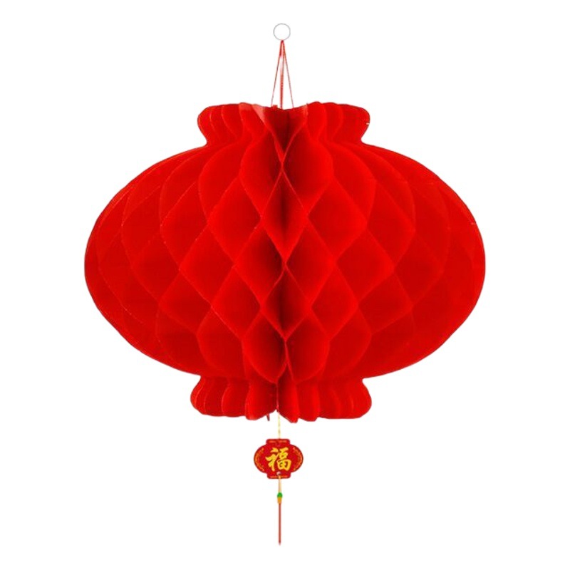 New Year Lantern Hanging Wedding Celebration Opening Festival Decoration Scene Arrangement New Year Celebration Red Small Paper Lantern