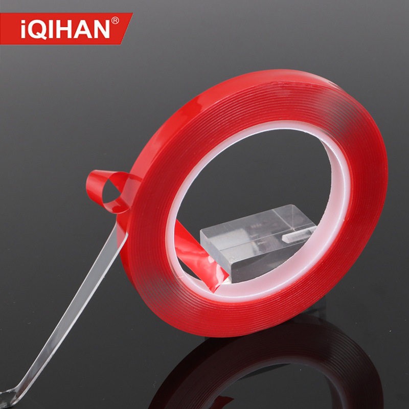 Cross-border acrylic transparent double-sided tape wholesale strong temperature-resistant seamless double-sided tape car waterproof bubble double-sided