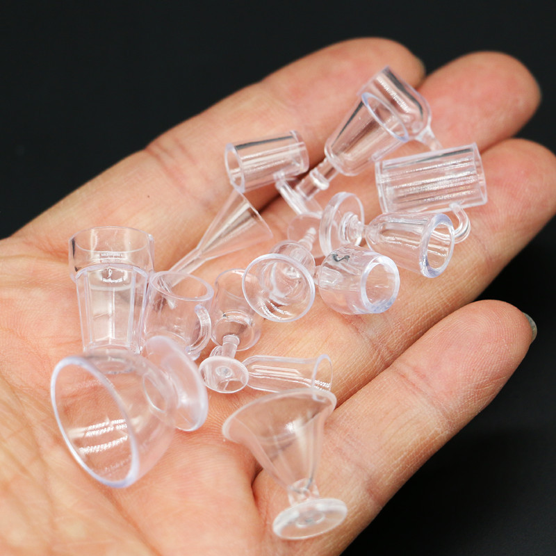 Dollhouse Dollhouse miniature food and play beer cup empty cup water cup mini model bjd life accessories