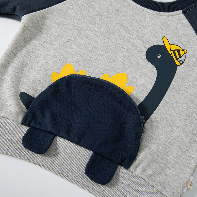 Picture of Fashion brand children's clothing wholesale new autumn and winter children's sweater three-dimensional dinosaur baby boys' clothes cross-border live broadcast supply