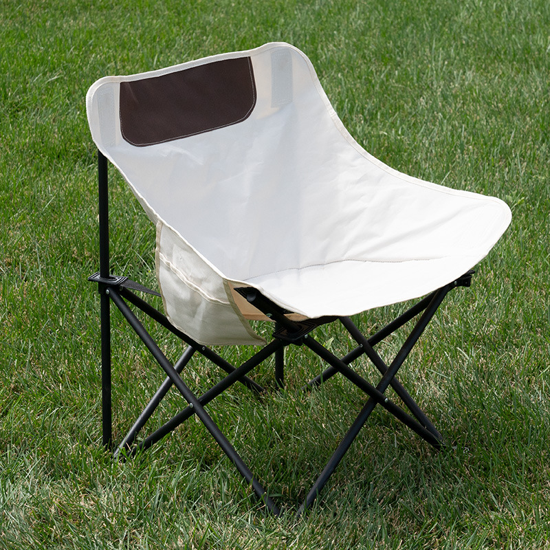 Outdoor folding chair, moon chair, portable camping chair, art student sketch chair, recliner, fishing chair, backrest chair, comfortable chair