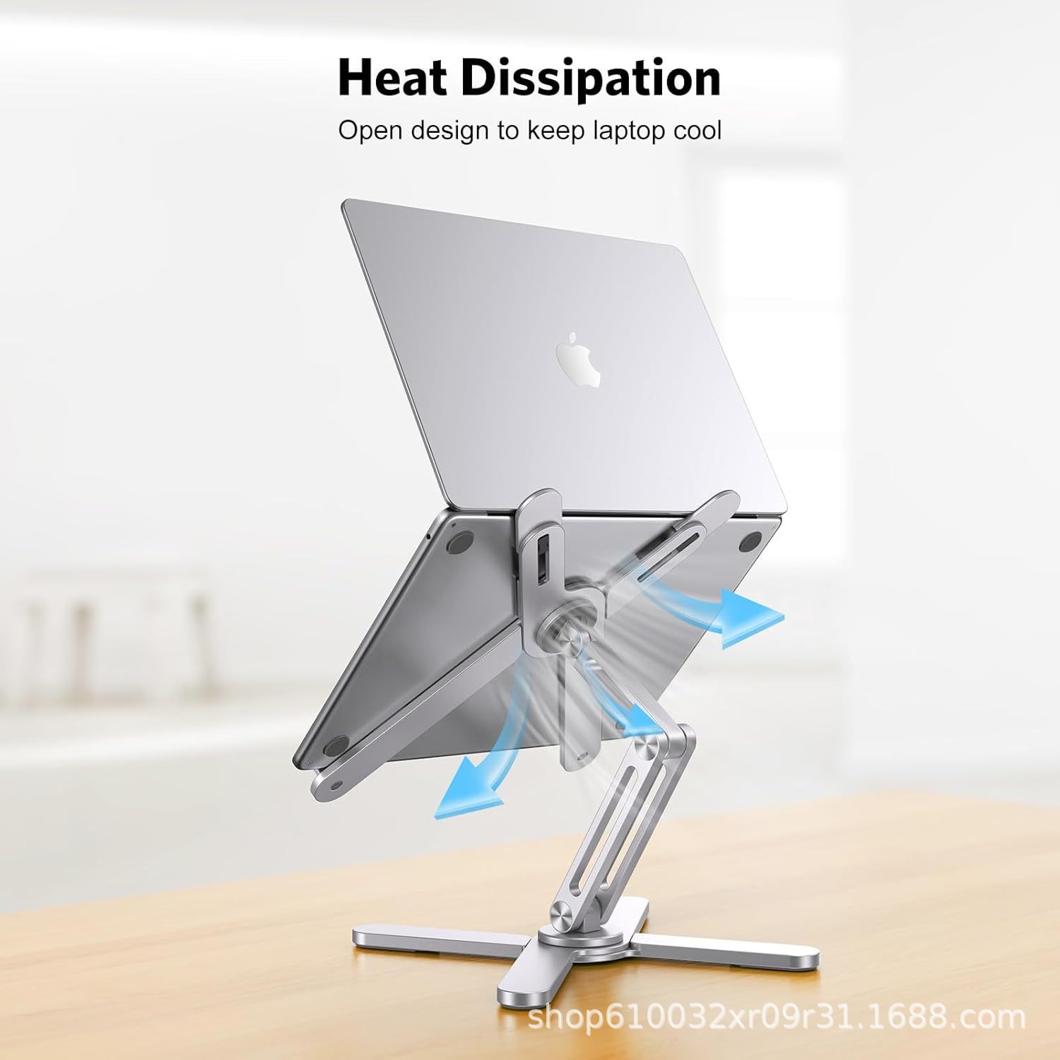Cross-border hot sale N86 aluminum alloy stand 360° swivel lift laptop stand X-type computer stand