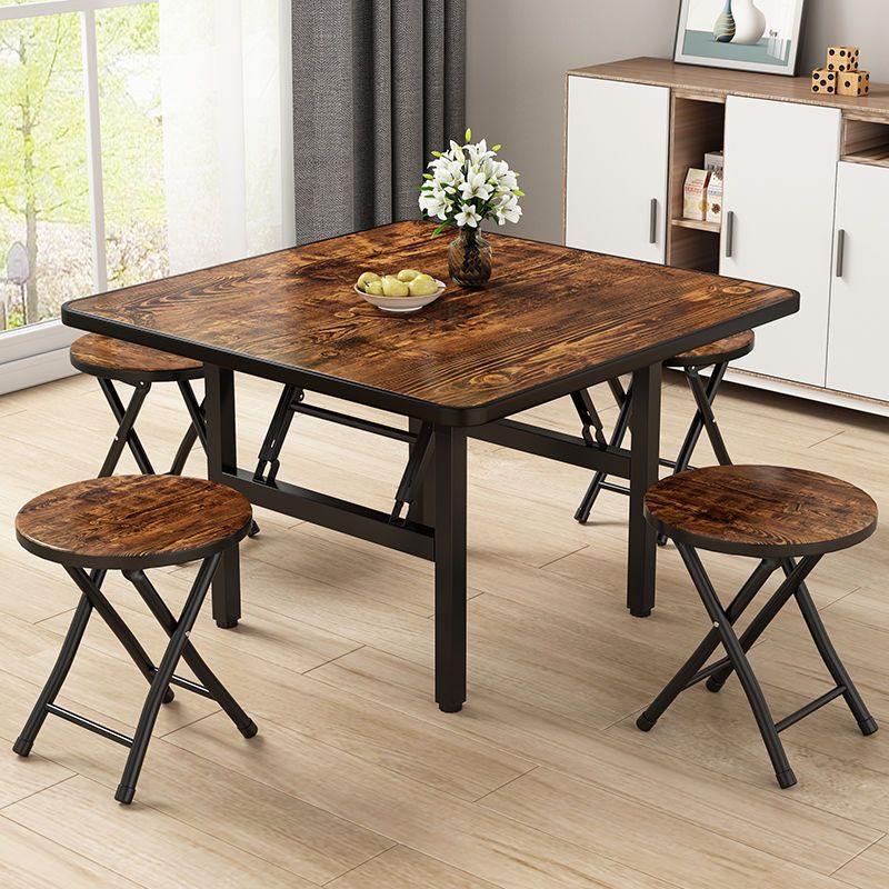 Folding table, small dining table, home rental house, small square table, small apartment floor table, low table, simple outdoor stall table
