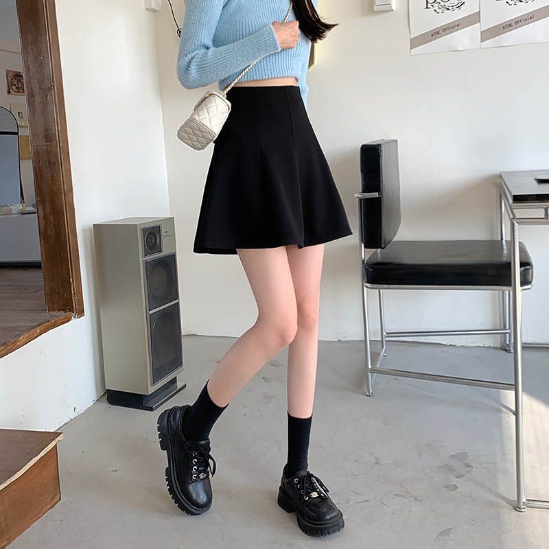 Picture of Spice Girls Pure Desire Umbrella Skirt Skirt Women's Design Sense Niche Umbrella Skirt Pleated High Waist A- Line Slimming Super Hot Short Pants Skirt