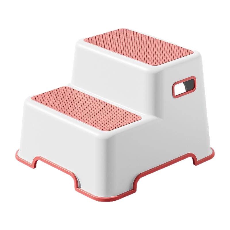 Picture of Ladder stool: home two-step ladder step, pedal high and low stool, ladder chair, dual-purpose kitchen climbing stool, car wash stool, child adult