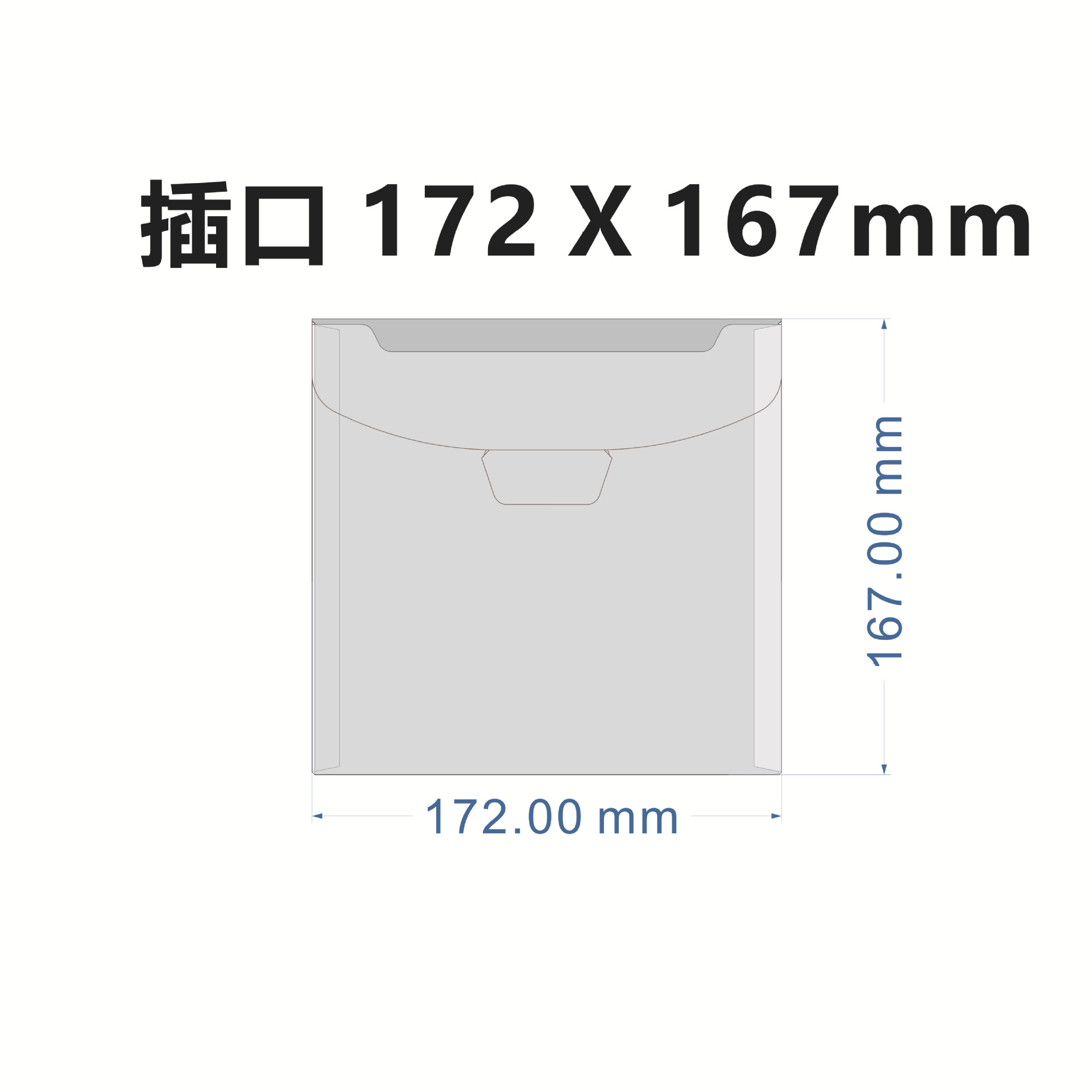 Picture of Pin Yue Wholesale A5 Horizontal Socket-Type Transparent File Bag Customized A7 Size Vertical Knife Mold Invoice Bag