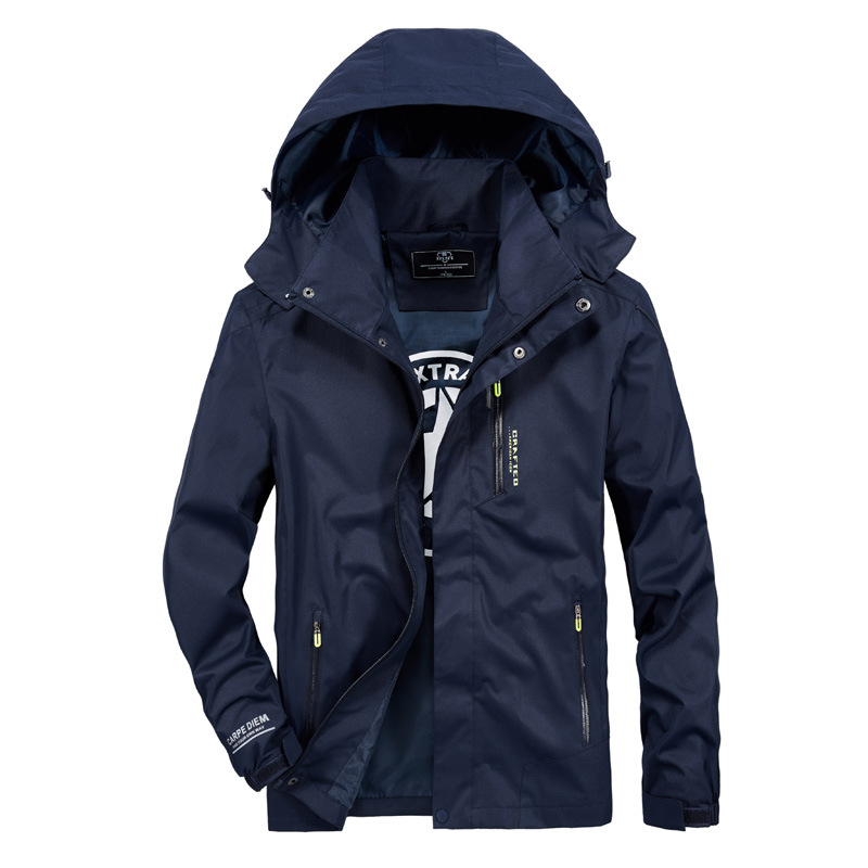 AliExpress Men's Rush Clothes Spring and Autumn Single Layer Thin Four Seasons Breathable Jacket Windproof Waterproof Outdoor Jacket 1987