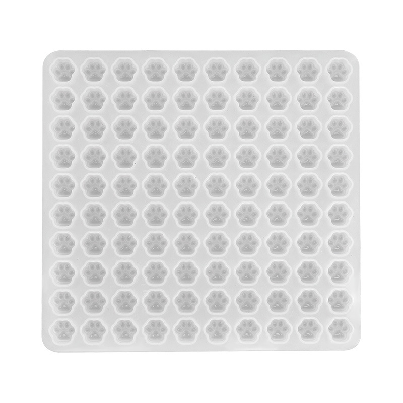 Picture of Fat Yaya Diy100 Mini Cat Claw Glue Mold Full Version 100 Even Mini Cat Claw Silicone Mold