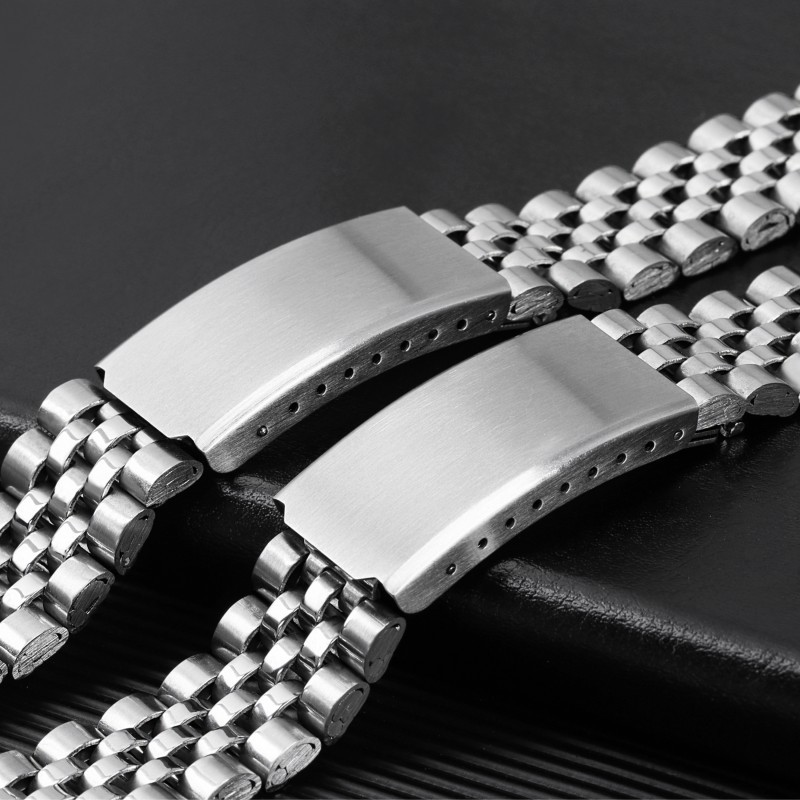 Picture of Five Niu Stainless Steel Five Bead Strap Huawei Samsung General 12/14/16/18/20/22mm in stock