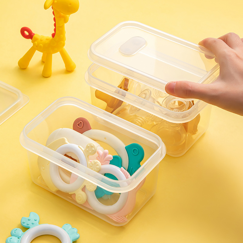 Picture of Gum Storage Box Giraffe Portable Box Banana Bite Bite Hygienic Storage Box Large Dustproof Pacifier Box Storage Box