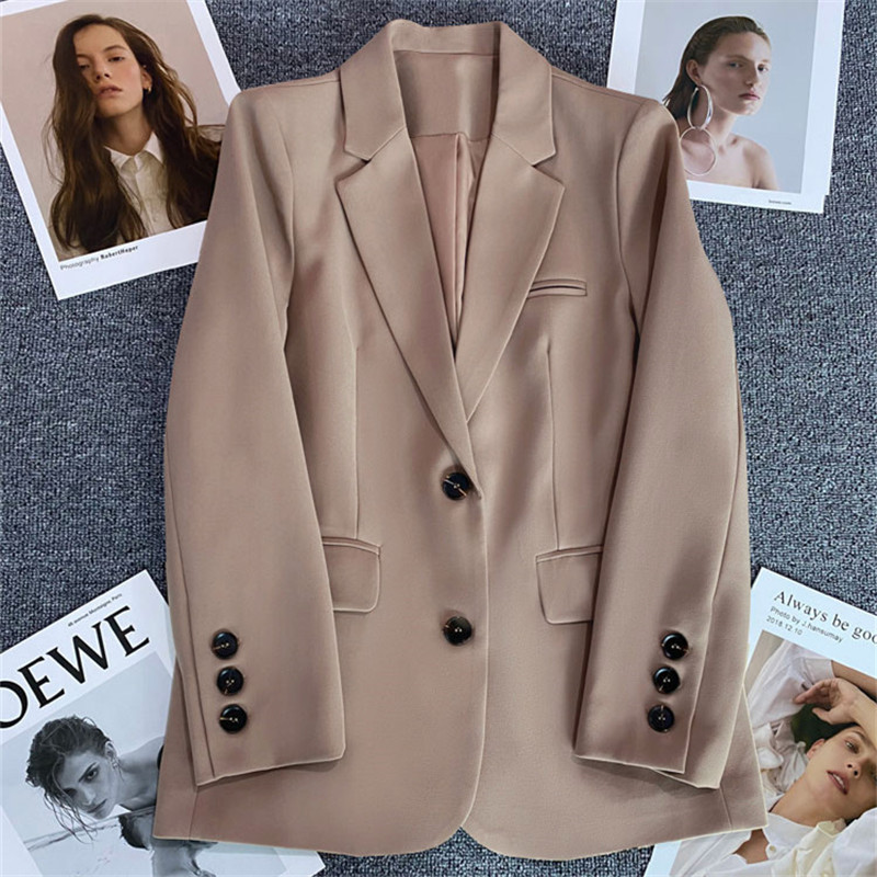Picture of 2024 Early Spring and Autumn New Korean Style Small Suit Women's OL Commuter Fashion Wear Small Casual Suit Jacket