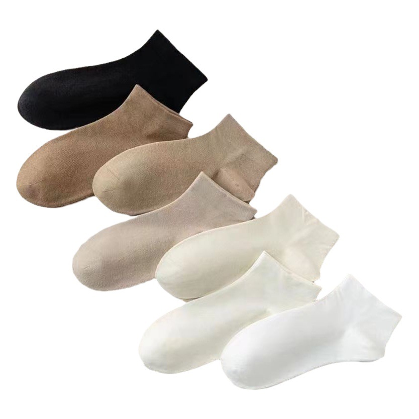 Summer Socks for Women, Sweat-Absorbent, Non-Slip, Antibacterial Socks, Boneless Confinement Socks, Deodorant Cotton Socks, Japanese Style Sweet Student Thin Style