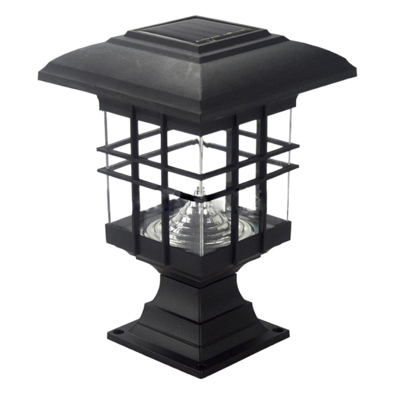 Solar Column Lamp, Wall Lamp, Tree Stump Lamp, Courtyard Garden Lamp, Led Lamp
