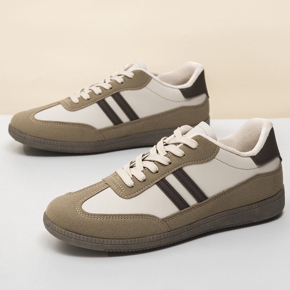 De Xun Shoes Fashion Casual Men's Shoes Sports Shoes Running Shoes Fashionable Retro Outdoor Breathable Sneakers for Young Students