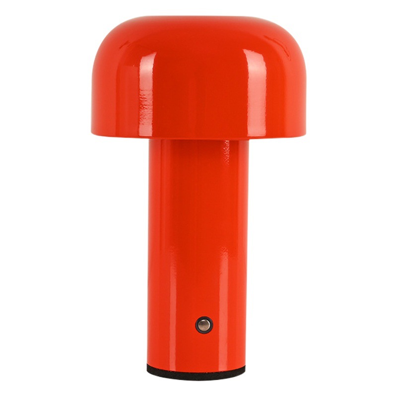 Cross-Border Rechargeable Night Light Bedside Lamp Nordic Style Creative Mushroom Decorative Table Lamp Bedroom Atmosphere Bar Lamp Table Lamp