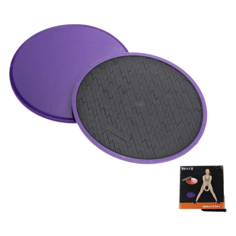 Fitness Sliding disc Floating-point Sliding disc Diamond Sliding disc Fitness Sliding Mat Color Boxed